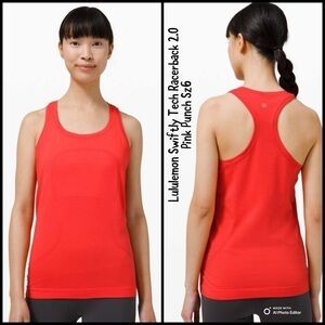 Lululemon Swiftly Tech Racerback 2.0 Pink Punch.